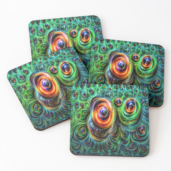 Item preview, trippy rings digital art designed and sold by BelAnnGrey.