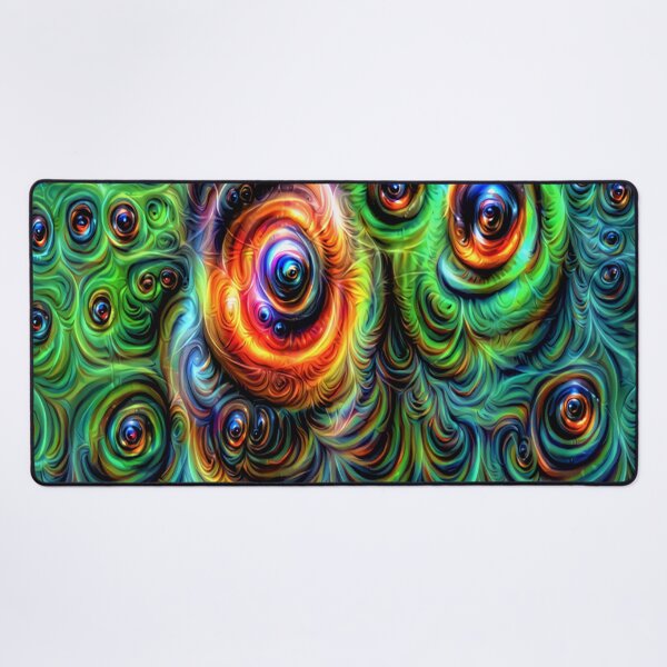 Item preview, trippy rings digital art designed and sold by BelAnnGrey.