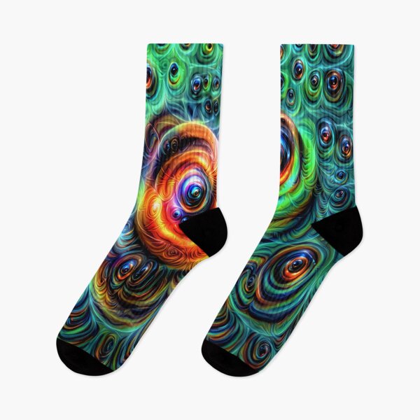 Item preview, trippy rings digital art designed and sold by BelAnnGrey.