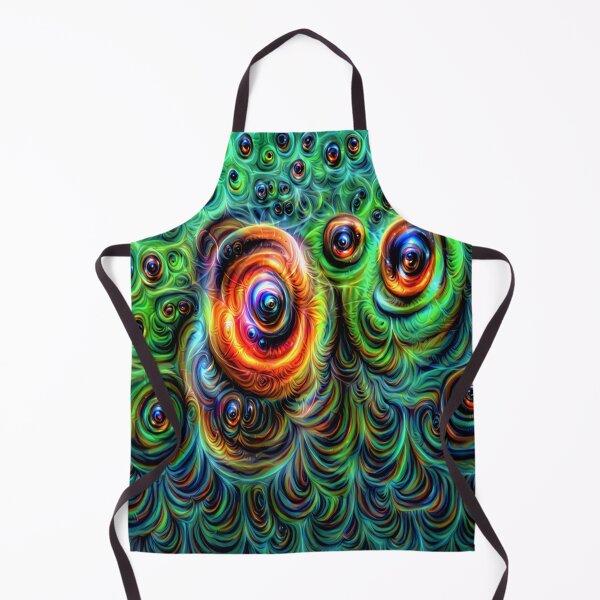 Item preview, trippy rings digital art designed and sold by BelAnnGrey.