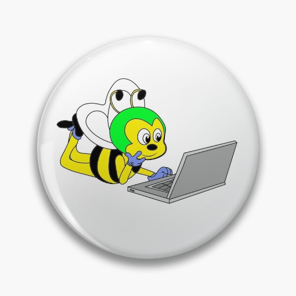 Item preview, Programmer Penelope Bee designed and sold by Square Root of Squid.