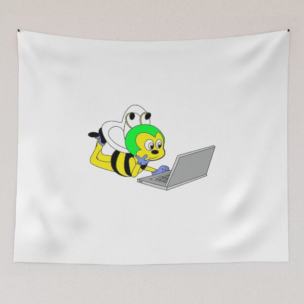 Item preview, Programmer Penelope Bee designed and sold by Square Root of Squid.