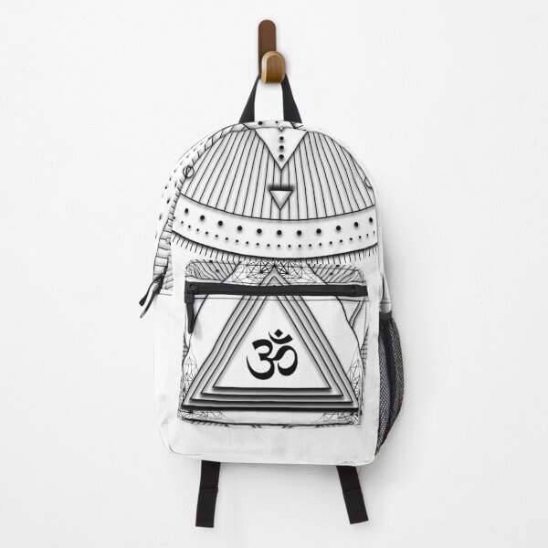 Item preview, Black and White Aum Mandala designed and sold by whosedream.
