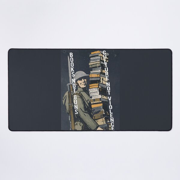Item preview, Books, not guns. Culture, not violence. designed and sold by mensijazavcevic.