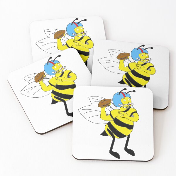 Item preview, Quarterback Quincy Bee designed and sold by Square Root of Squid.