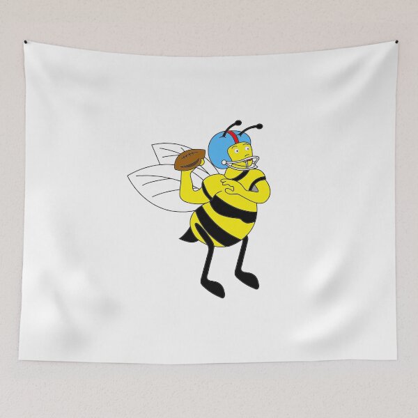 Item preview, Quarterback Quincy Bee designed and sold by Square Root of Squid.