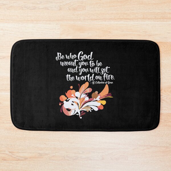 Item preview, Set The World On Fire St Catherine Of Siena Catholic Gifts designed and sold by nutallrosario.