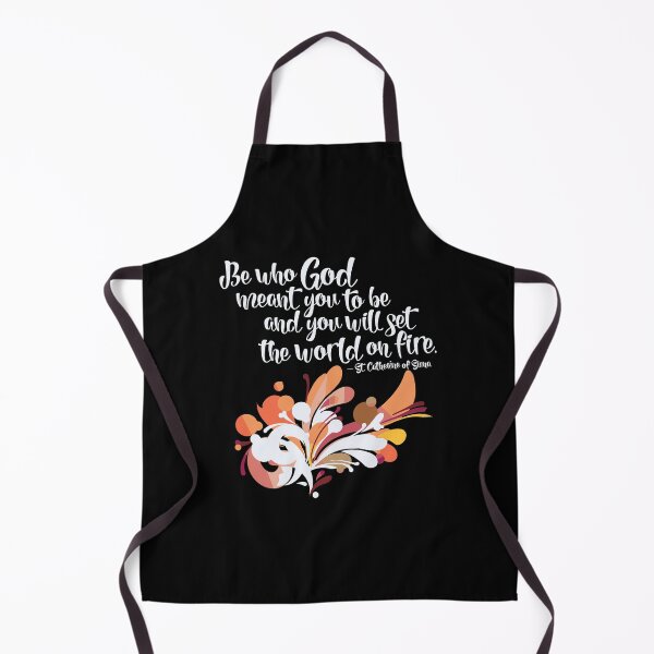 Item preview, Set The World On Fire St Catherine Of Siena Catholic Gifts designed and sold by nutallrosario.