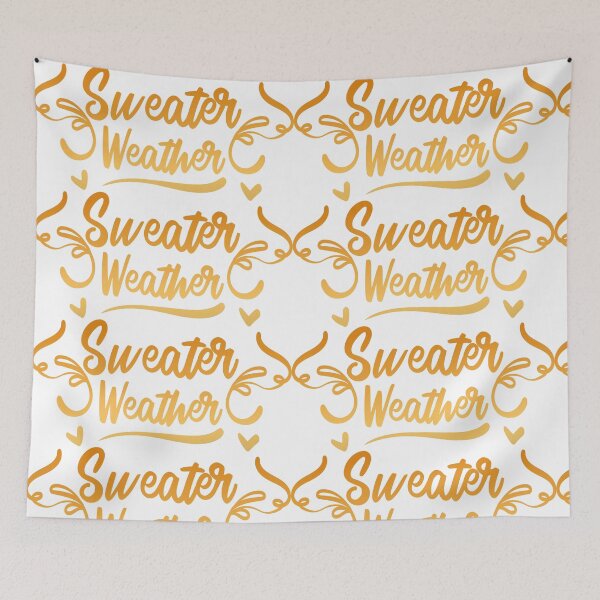 Item preview, Sweater Weather Cute Fall Design designed and sold by Midnight Sky Sundry.