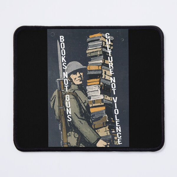 Item preview, Books, not guns. Culture, not violence. designed and sold by mensijazavcevic.