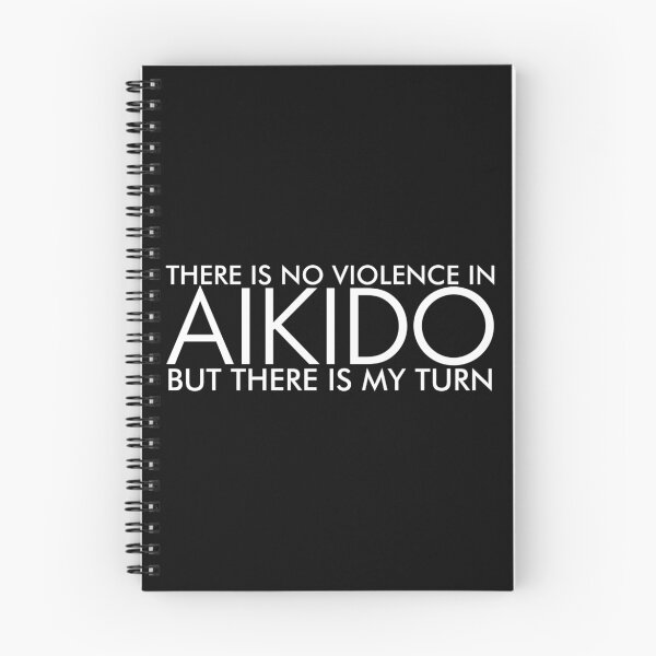 Artikelvorschau, Es gibt keine Gewalt in Aikido (weiß) entworfen und verkauft von cassiarose.
