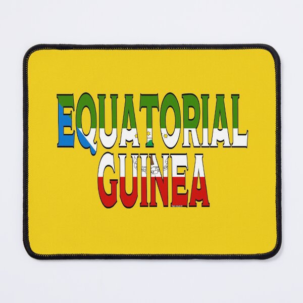 Item preview, Equatorial Guinea Font with Equatorial Guinean Flag designed and sold by Havocgirl.
