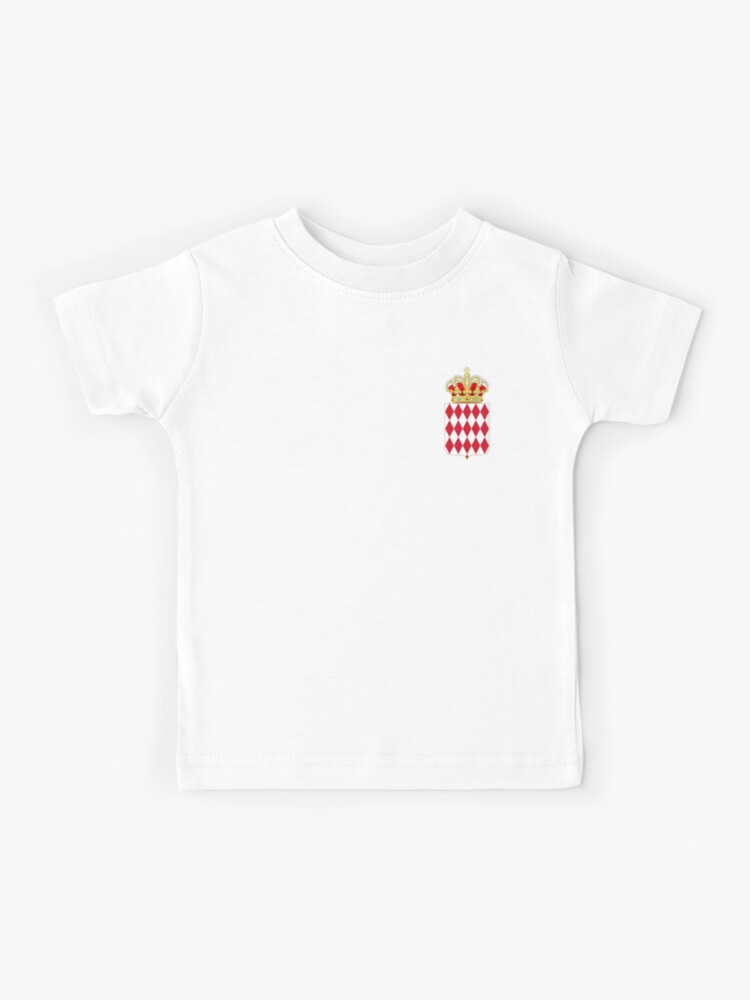 Crowned coat of arms of Monaco | Kids T-Shirt