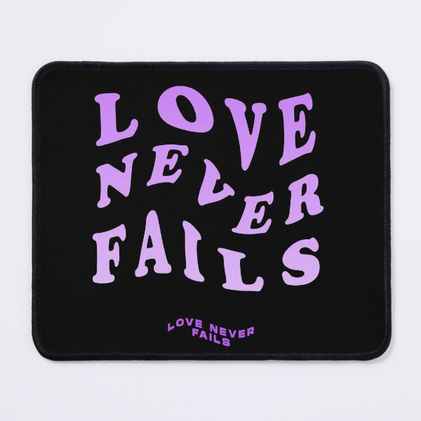 Item preview, LOVE NEVER FAILS designed and sold by ILIASSART.