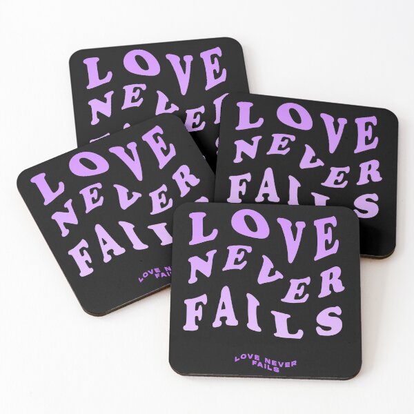 Item preview, LOVE NEVER FAILS designed and sold by ILIASSART.