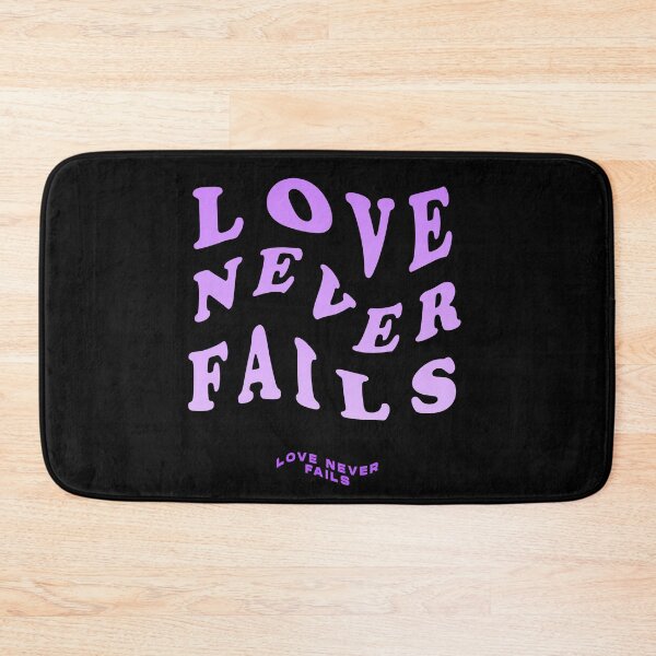 Item preview, LOVE NEVER FAILS designed and sold by ILIASSART.
