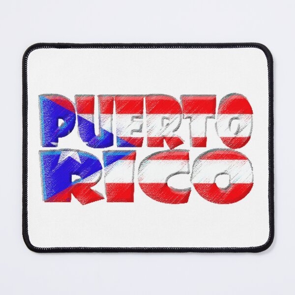 Item preview, Puerto Rico Font with Puerto Rican Flag designed and sold by Havocgirl.