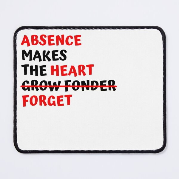 Item preview, Absence Makes the Heart Forget (Left) designed and sold by Bamb00s.