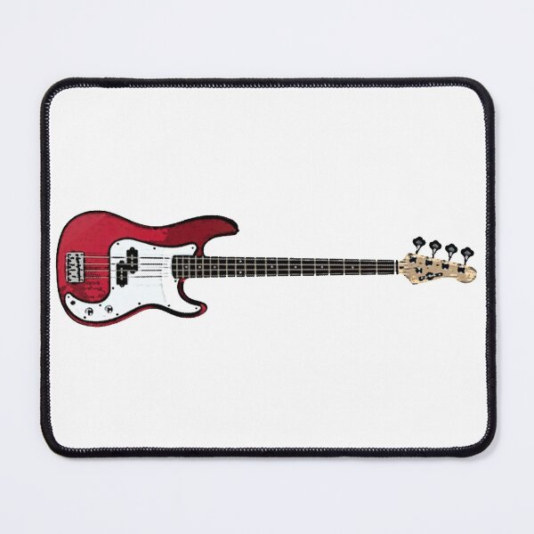Item preview, Bass Guitar in Red designed and sold by Havocgirl.