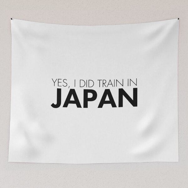 Item preview, Yes, I did train in Japan (Black) designed and sold by cassiarose.