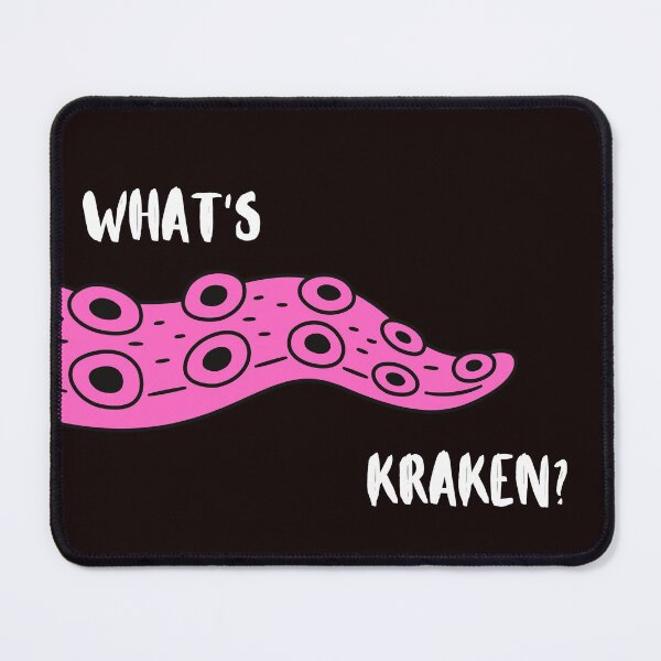 Item preview, What's Kraken? Funny tentacle pun/joke. designed and sold by KrakenTreasures.