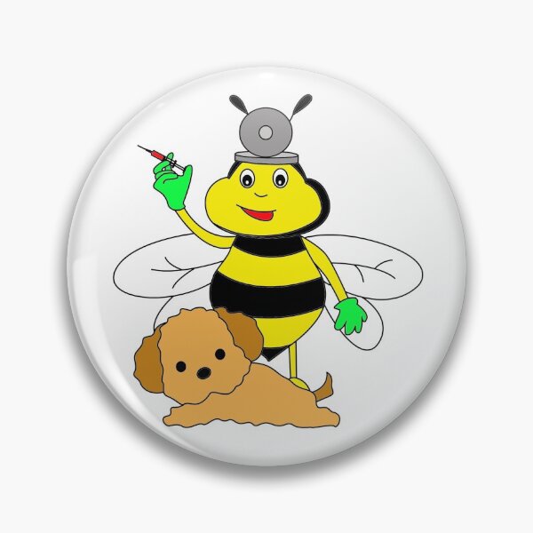 Item preview, Vet Vicky Bee designed and sold by Square Root of Squid.