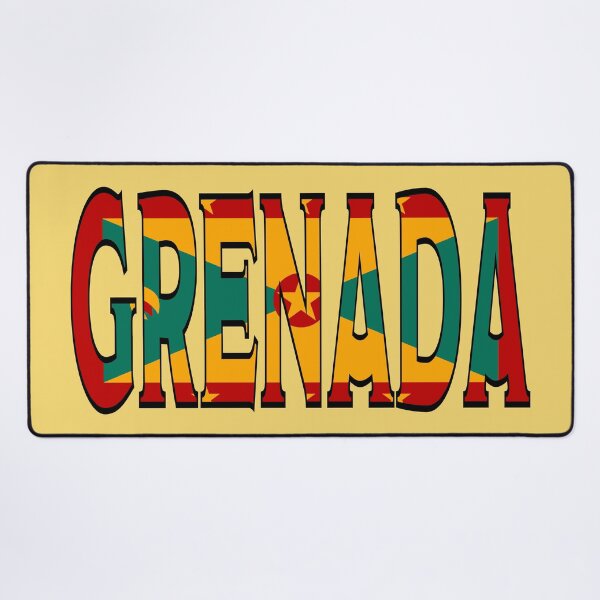 Item preview, Grenada Font With Flag designed and sold by Havocgirl.