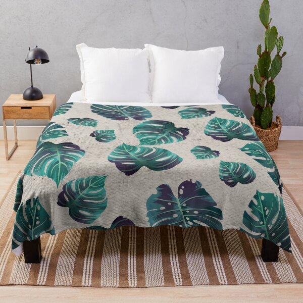 Item preview, Monstera Leaves Seamless Pattern Retro Vintage  Beige Texture  designed and sold by HStudioPrints.