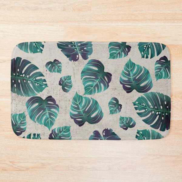 Item preview, Monstera Leaves Seamless Pattern Retro Vintage  Beige Texture  designed and sold by HStudioPrints.