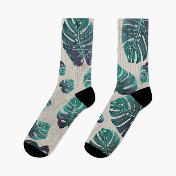Item preview, Monstera Leaves Seamless Pattern Retro Vintage  Beige Texture  designed and sold by HStudioPrints.