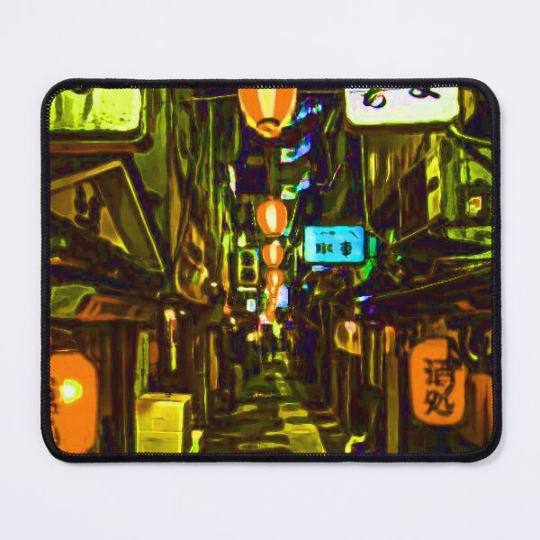 Item preview, Yellow street at night designed and sold by brendanre.