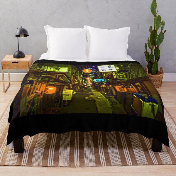 Item preview, Yellow street at night designed and sold by brendanre.
