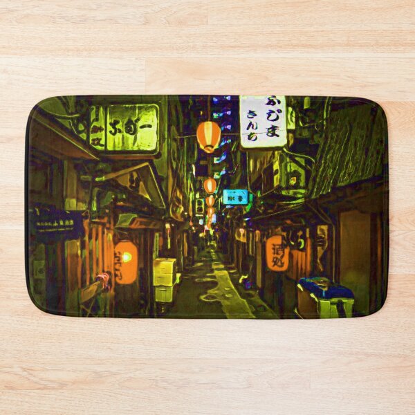 Item preview, Yellow street at night designed and sold by brendanre.