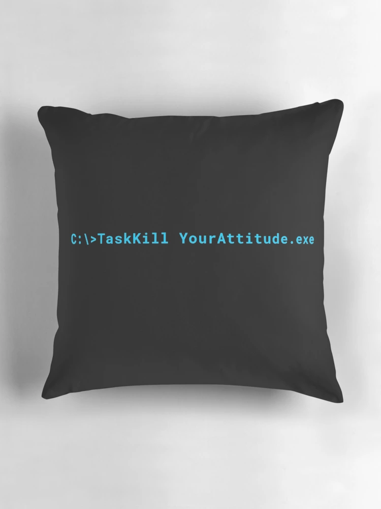 Thumbnail 3 of 4, Pillow, Computer Geeks TaskKill designed and sold by ComputerGeeksTs.