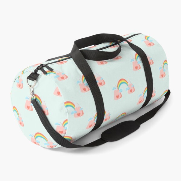 Item preview, Mountain with rainbow and clouds designed and sold by cosmikcloud.