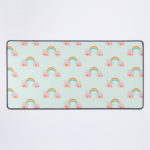 Item preview, Mountain with rainbow and clouds designed and sold by cosmikcloud.