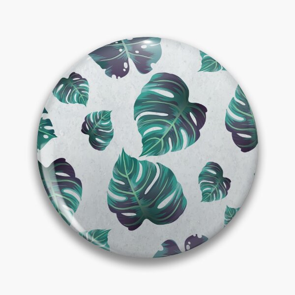 Item preview, Monstera Leaves Seamless Pattern Retro Vintage Cool Blue Texture  designed and sold by HStudioPrints.