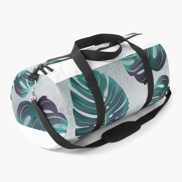 Item preview, Monstera Leaves Seamless Pattern Retro Vintage Cool Blue Texture  designed and sold by HStudioPrints.