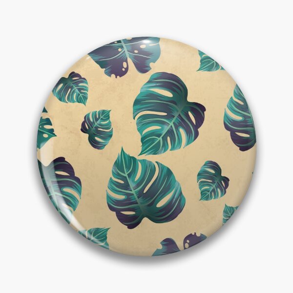 Item preview, Monstera Leaves Seamless Pattern Retro Vintage Old Paper Texture  designed and sold by HStudioPrints.