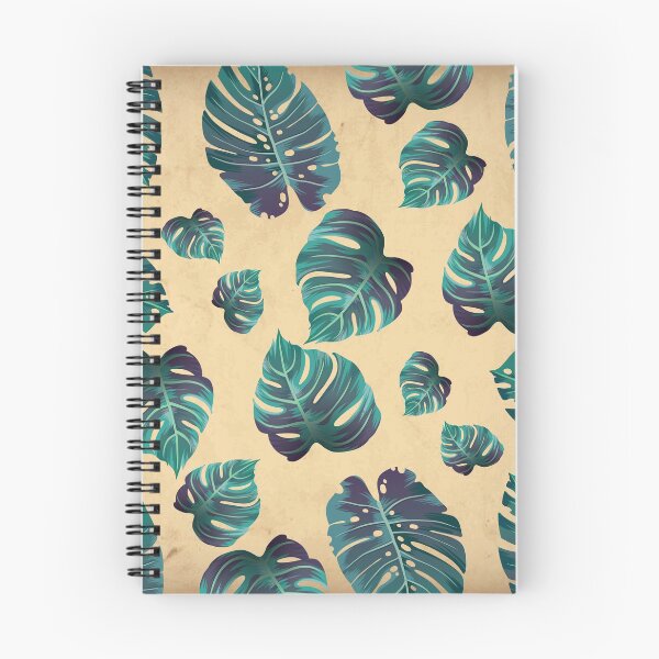 Item preview, Monstera Leaves Seamless Pattern Retro Vintage Old Paper Texture  designed and sold by HStudioPrints.
