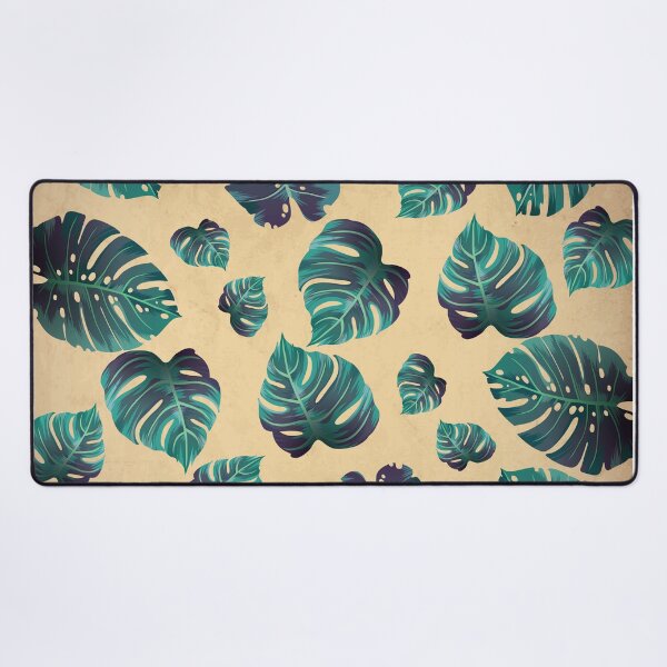 Item preview, Monstera Leaves Seamless Pattern Retro Vintage Old Paper Texture designed and sold by HStudioPrints.