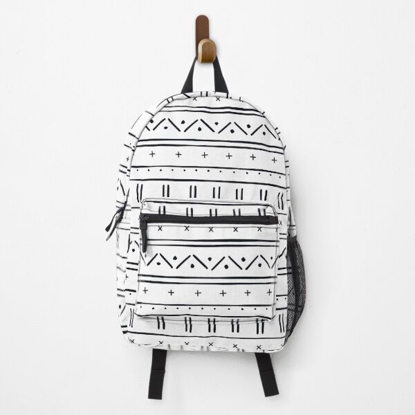 Item preview, Black White Mudcloth African Inspired Pattern designed and sold by Erin Kendal.