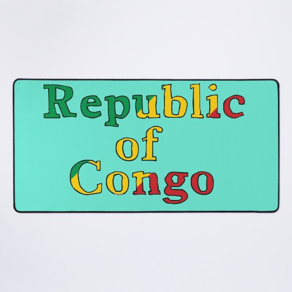 Item preview, Republic of the Congo Font with Congolese Flag designed and sold by Havocgirl.