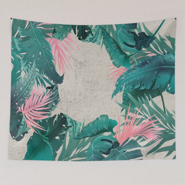 Item preview, Exotic Tropical Jungle Retro Vintage  Beige Texture  designed and sold by HStudioPrints.