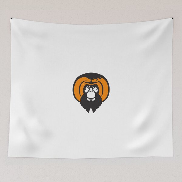 Item preview, Orangutan Bearded Tussled Hair Retro designed and sold by patrimonio.