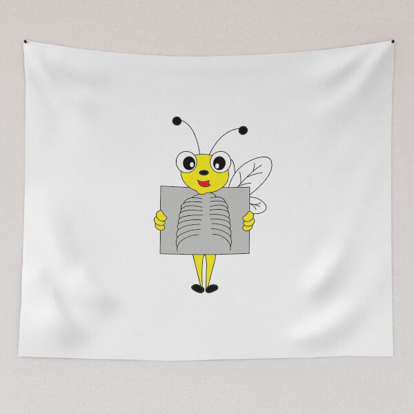 Item preview, X-Ray Xena Bee designed and sold by Square Root of Squid.