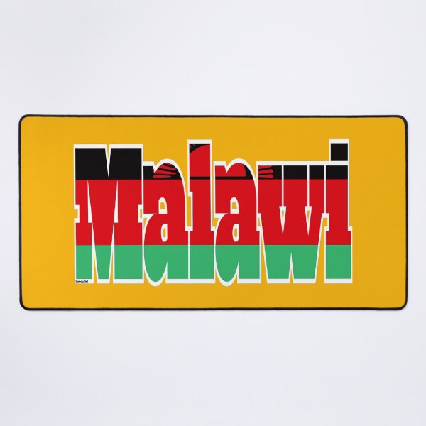 Item preview, Malawi Font with Malawian Flag designed and sold by Havocgirl.