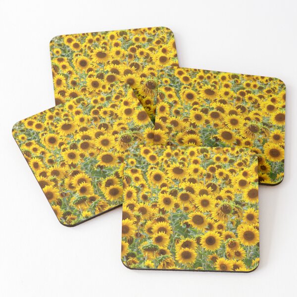 Item preview, Sunflower Field Canvas Art, © DAM Creative, designed and sold by DAM Creative ⭐⭐⭐⭐⭐.