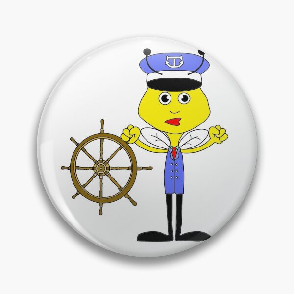 Item preview, Yacht Captain Yuri Bee designed and sold by Square Root of Squid.