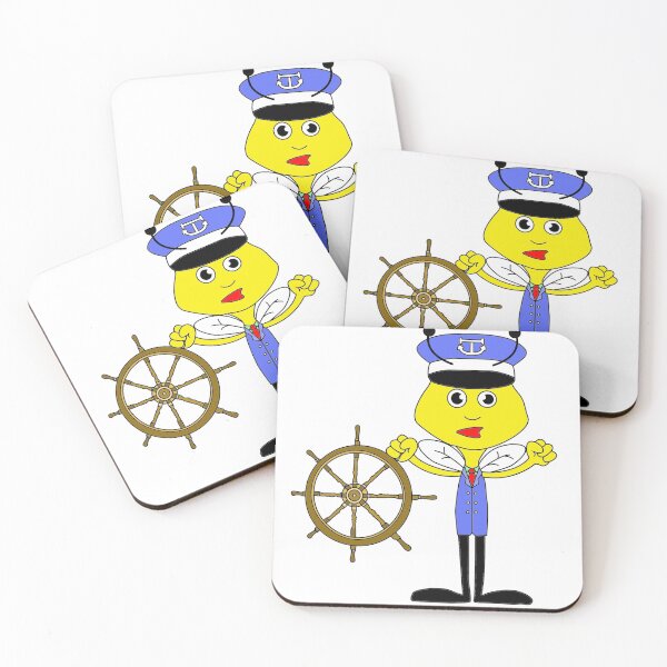 Item preview, Yacht Captain Yuri Bee designed and sold by Square Root of Squid.